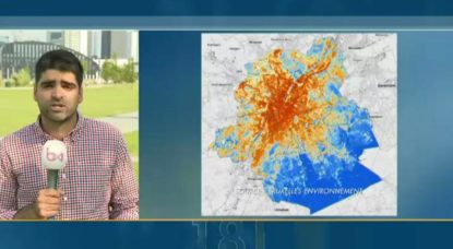 Carte Ilots de Fraicheur - Duplex Thomas Dufrane