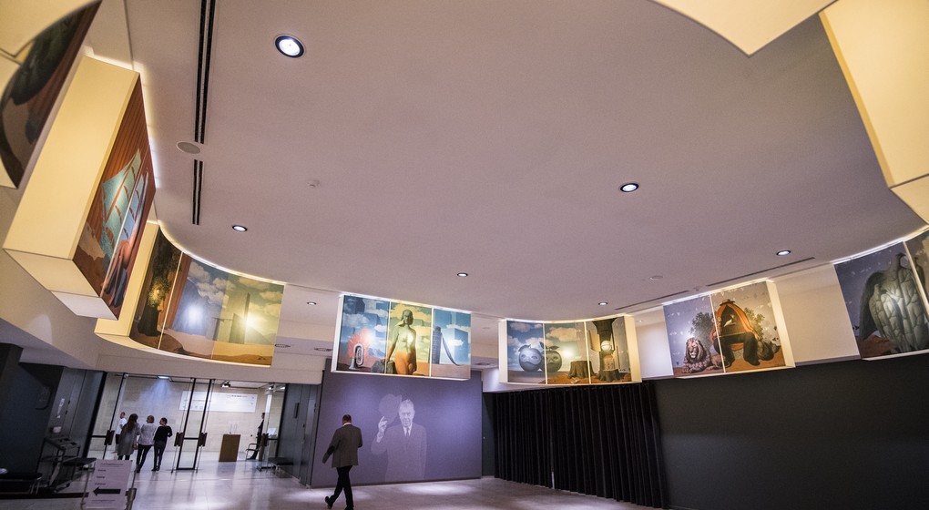 Musée Magritte - Salle principale - Belga Laurie Dieffembacq