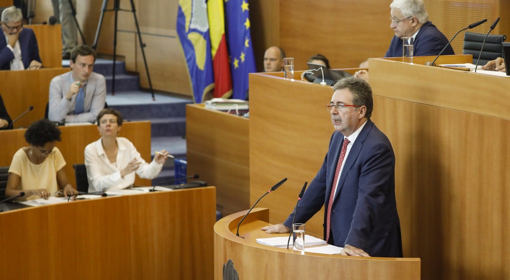 Rudi Vervoort - Parlement bruxellois - Belga Thierry Roge