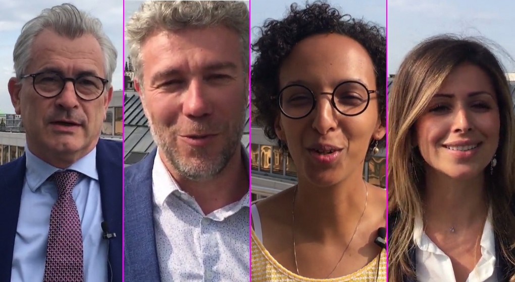 Montage - Nouveaux miinistres bruxellois - Rue de la Loi 18072019