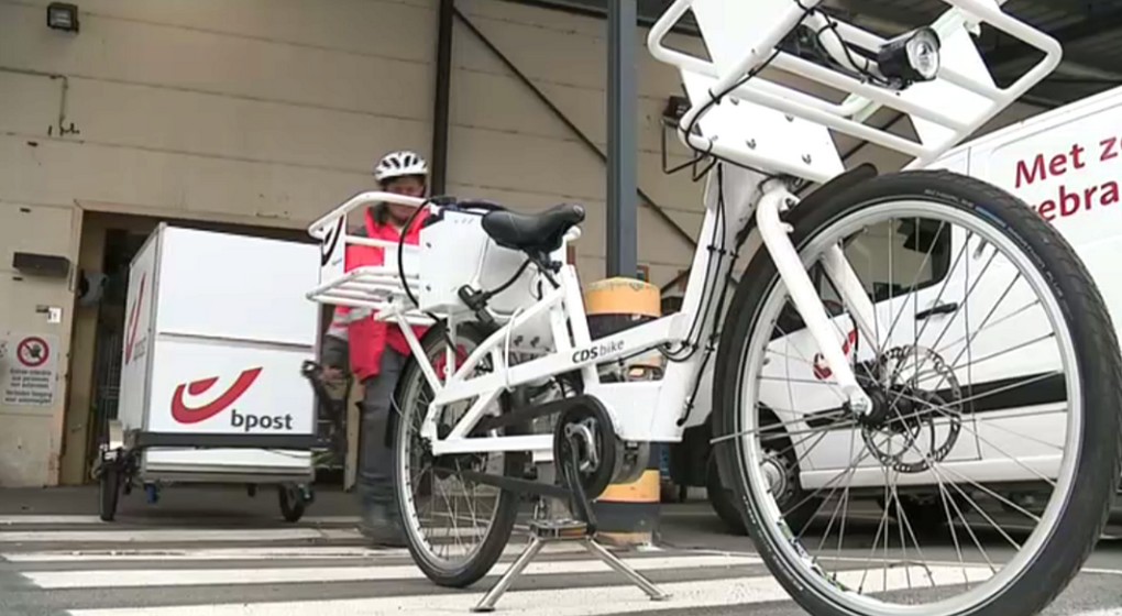 Vélo-Cargo Bpost - Illustration BX1