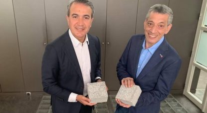 Emir Kir et Mohammed Jabour - Pavés Trottoirs Saint-Josse - Facebook Emir Kir