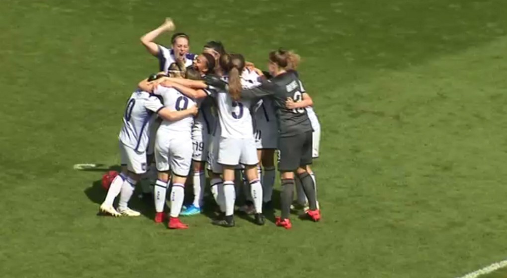 Joueuses RSC Anderlecht - Joie