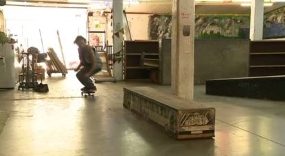 Skate park Skate-café Allée du Kaai - BX1