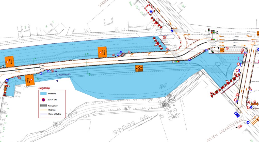 Chantier Travaux Woluwedal - Crainhem