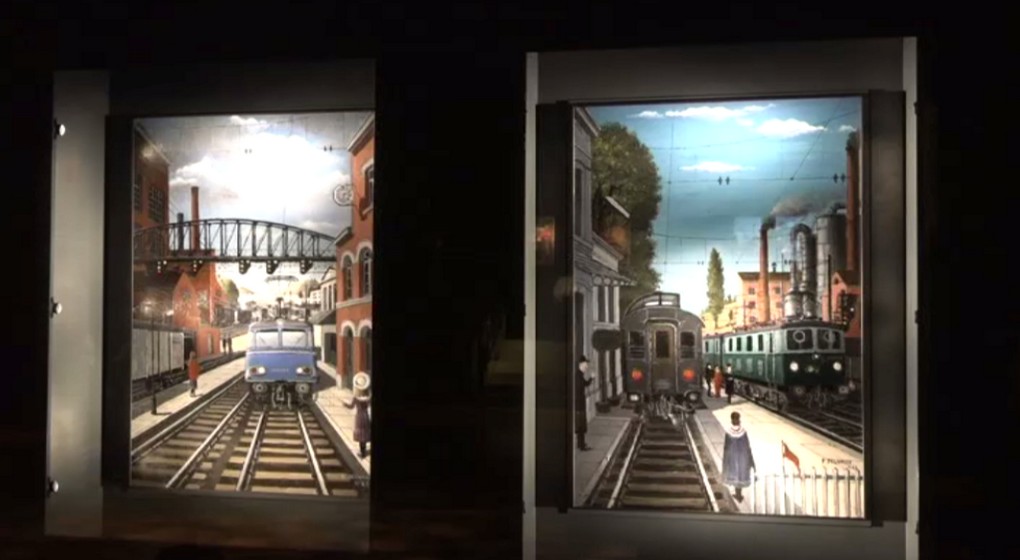 Peintures Paul Delvaux - Exposition Train World