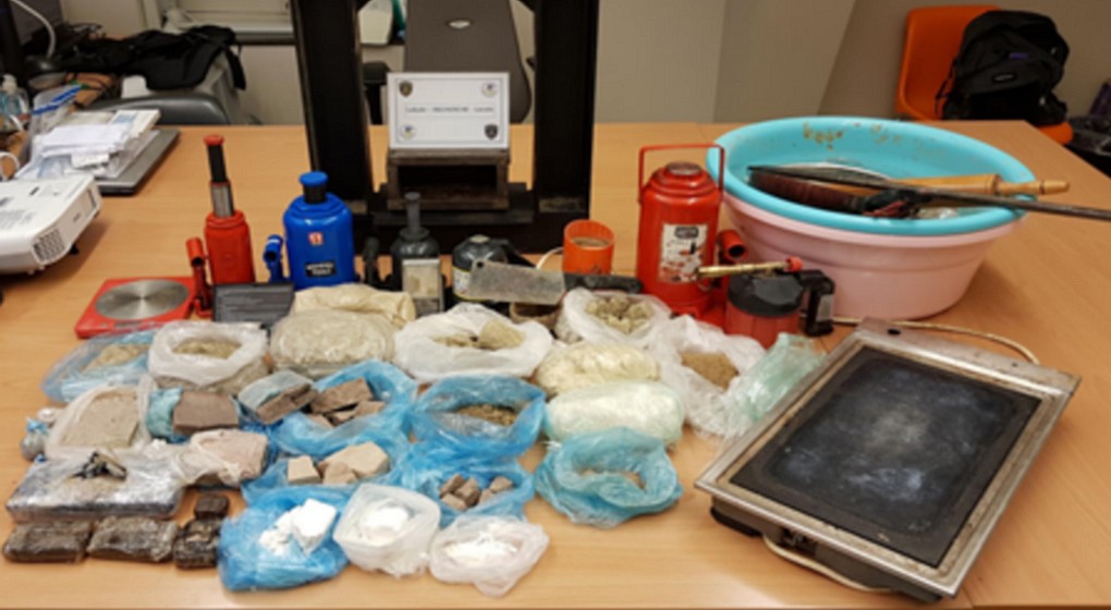 Saisie de drogues - Police Laeken - Parquet de Bruxelles 20022020