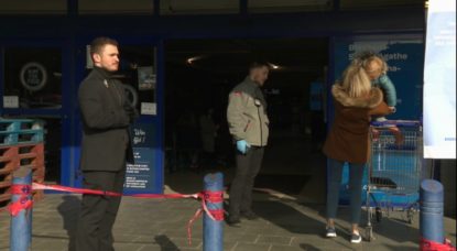 Gardiens de sécurité Securitas - Carrefour Berchem-Sainte-Agathe - Capture BX1