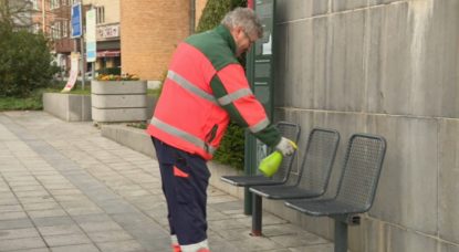 Nettoyage des rues - Désinfection Coronavirus Evere - BX1