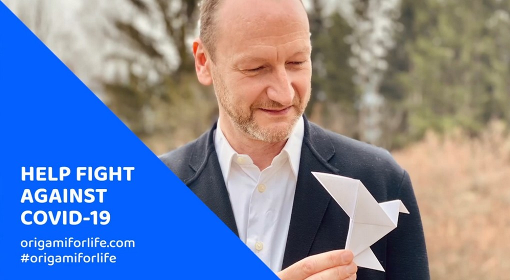 Origami For Life - Charles Kaisin - Hopital Erasme - Facebook