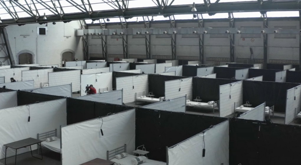 Centre de tri et hébergement Médecins Sans Frontières - Tour et Taxis - Capture BX1