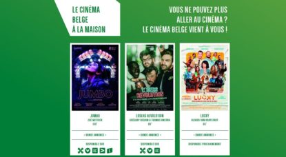 Cinéma belge à la maison - Site internet