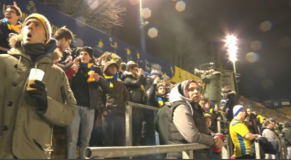 La déception des supporters de l'Union