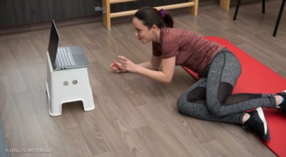 Télé-réadaptation - Cliniques Universitaires Saint-Luc - Cusl S. Wittebolle