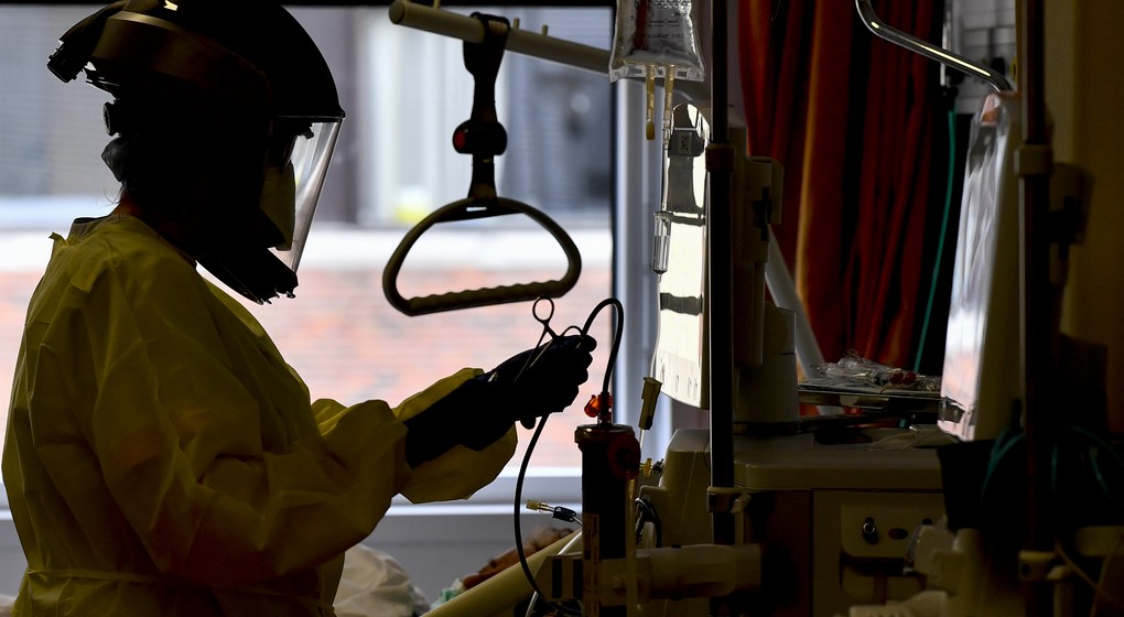 Chambre Hôpital Médecin Coronavirus - Belga Dirk Waem