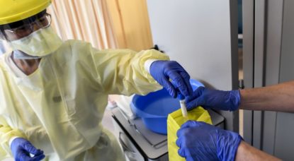 Test Dépistage Coronavirus - Belga Dirk Waem