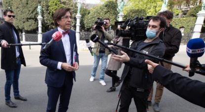 Elio Di Rupo - Interview CNS - Belga Benoit Doppagne