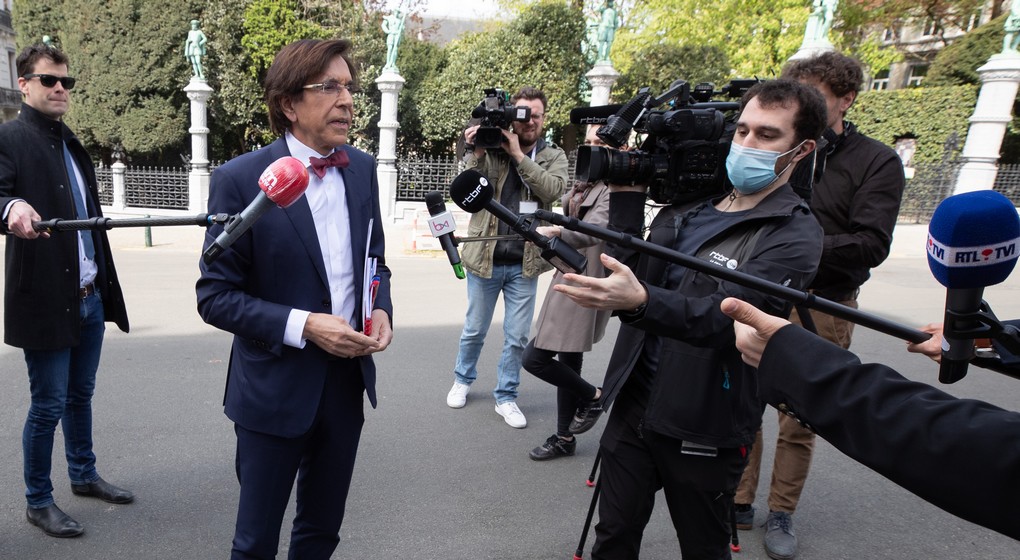 Elio Di Rupo - Interview CNS - Belga Benoit Doppagne