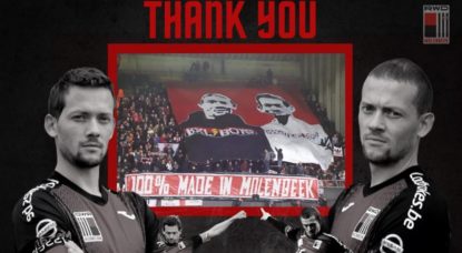 Anthony et Geoffrey Cabeke - Départ RWDM