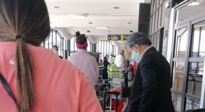 Masques protection Aéroport Avions - D.R. Capture BX1