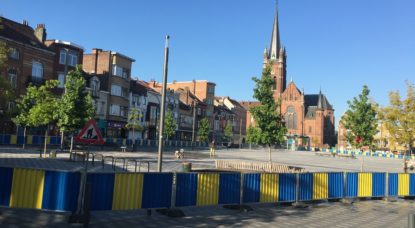 Jette - Place du Miroir Place du Reine Astrid - Travaux - Stéphanie Meyer BX1