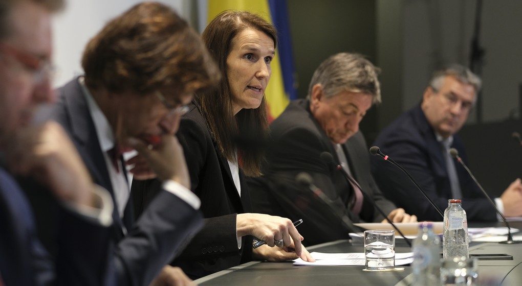 CNS Conseil National de Sécurité - Belga Daina Le Lardic