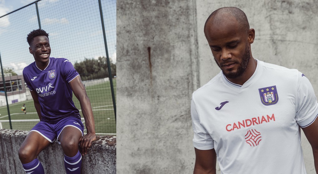 RSC Anderlecht - Nouveaux maillots - Photos RSC Anderlecht