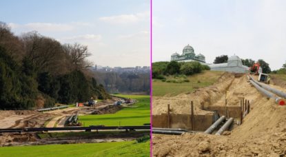 Domaine royal de Laeken - Photo rénovations Régie des Bâtiments