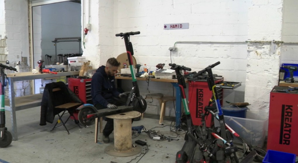 Trottinettes Dott - Réparation Usine - Capture BX1