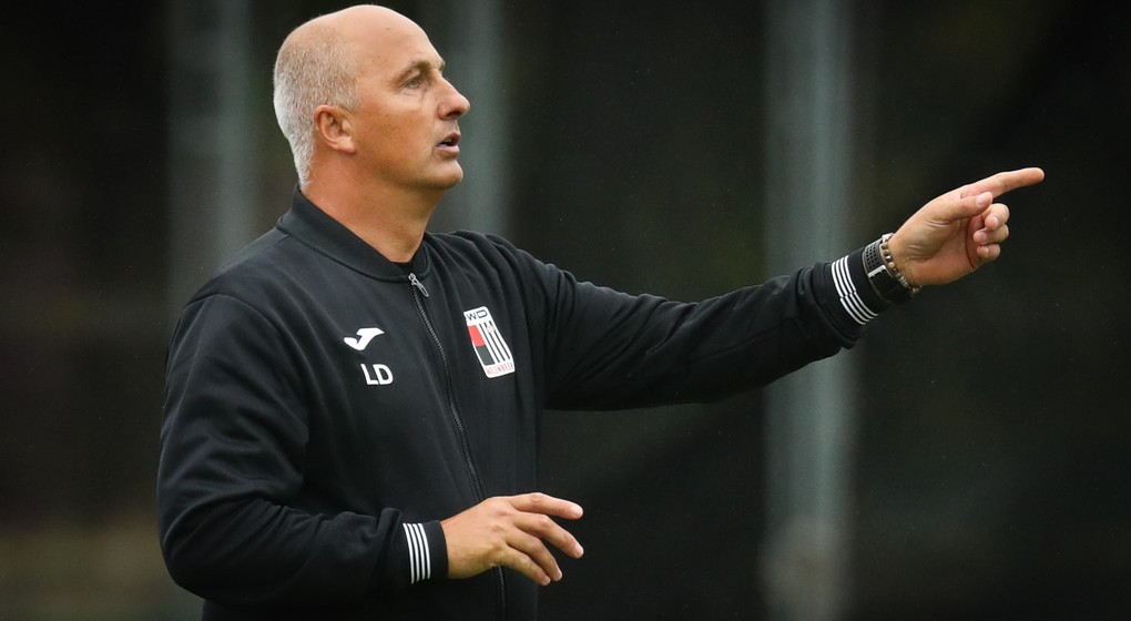 RWDM Entraîneur Laurent Demol - Belga Virginie Lefour