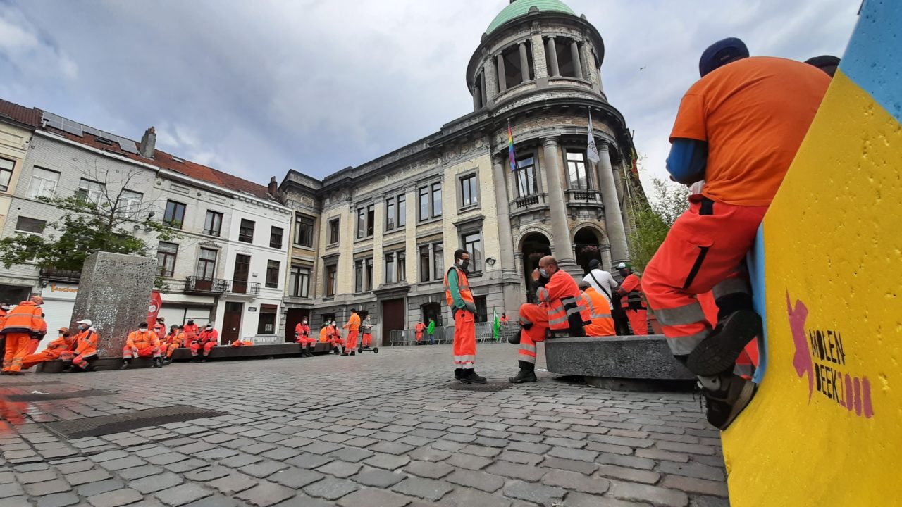 Agents Propreté publique en arrêt de travail Molenbeek - Yannick Vangansbeek BX1