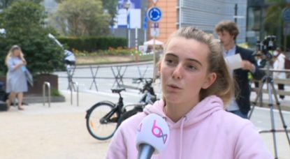 Interview Adelaide Charlier - Conseil Européen - Capture BX1