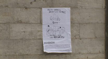 Visites sans surveillance Prisons Protestation - Capture BX1