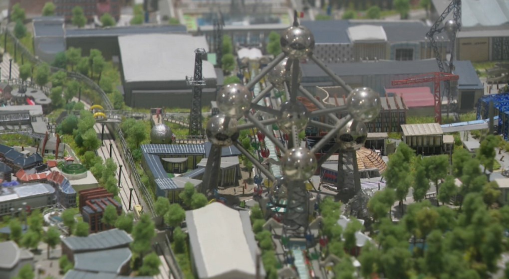 Reproduction 3D miniature Expo 58 Atomium - Capture BX1