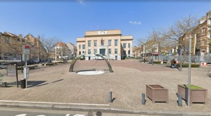 Koekelberg - Place Henri Vanhuffel - Capture Google Street View