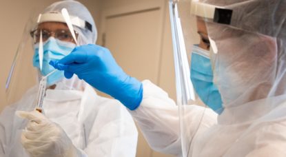 Test Coronavirus Covid-19 Scientifiques - Belga Benoit Doppagne