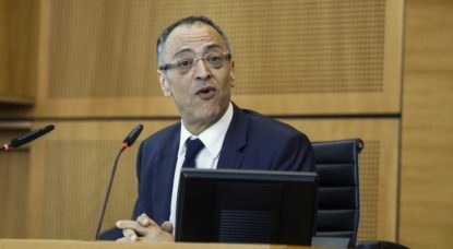 Rachid Madrane Président Parlement bruxellois - Belga Thierry Roge
