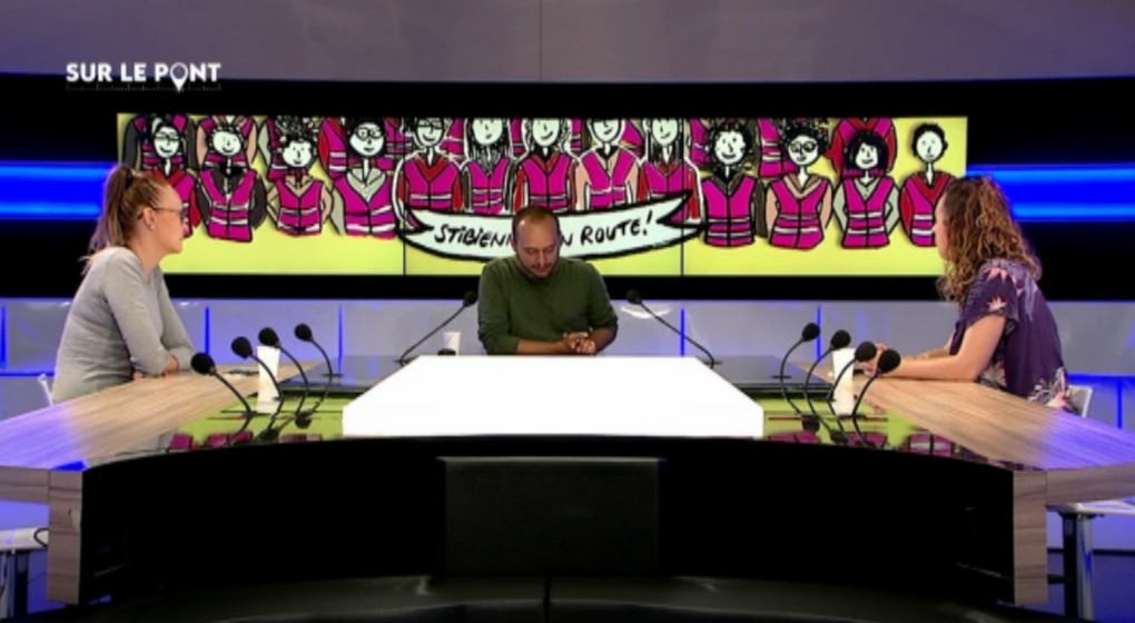 Sur le Pont Plateau Stib BX1