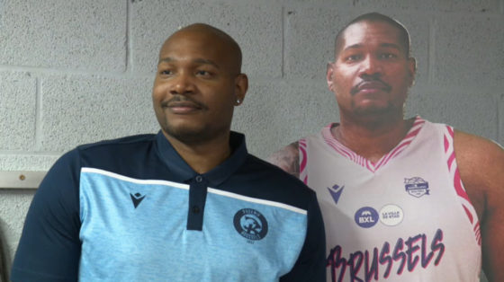 Photo prise durant le fan day du Phoenix Brussels