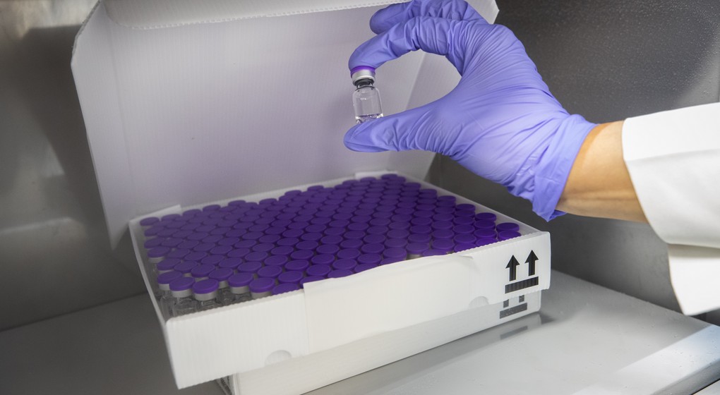 Illustration Vaccin Covid-19 Test à blanc - Belga Benoit Doppagne