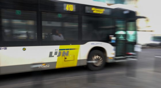 Bus De Lijn Bruxelles - Belga Nicolas Maeterlinck