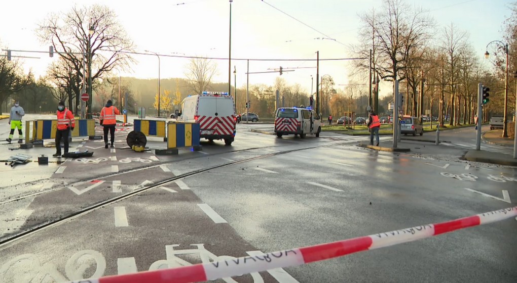 Carrefour Avenue de Tervueren-Boulevard du Souverain - Capture BX1