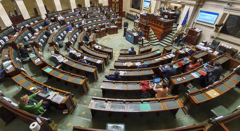 Chambre - Vote du Budget 2021 Coronavirus - Belga