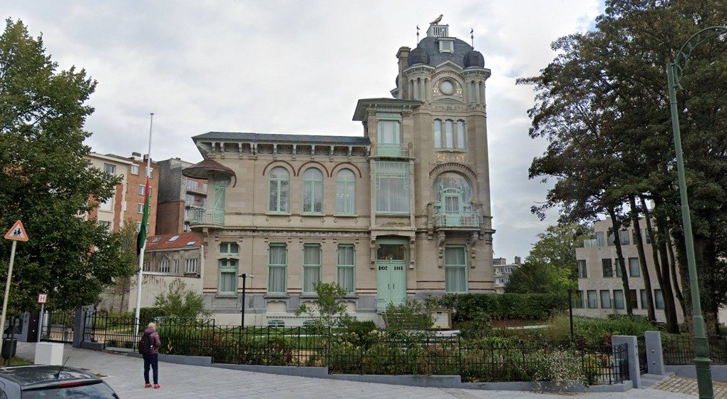 Ambassade des Emirats Arabes Unis Bruxelles - Google STreet View