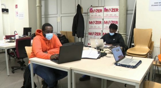 Salle étude Covid-19 CPAS Bruxelles - Capture BX1