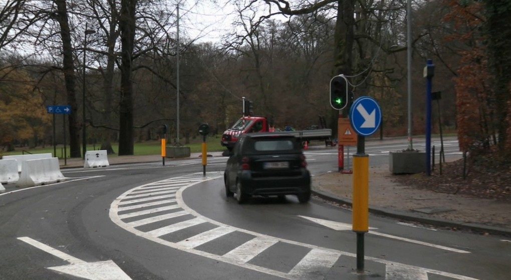 Bois de la Cambre Boucle sud - Circulation Voiture - Capture BX1