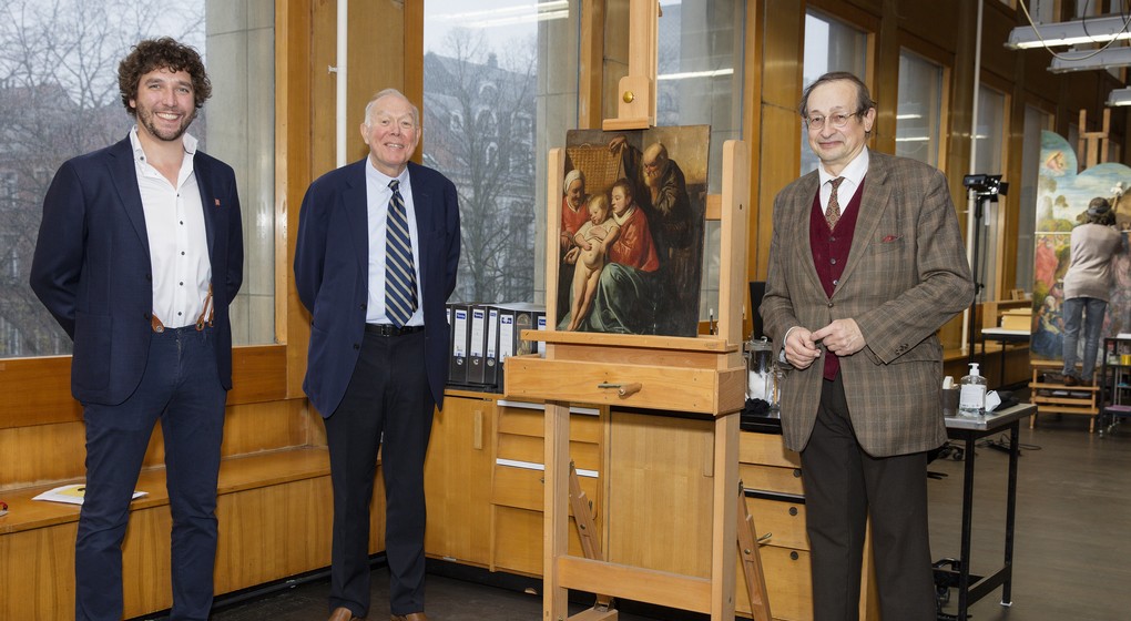 Tableau Jordaens Saint-Gilles Charles Picqué - MRBAB