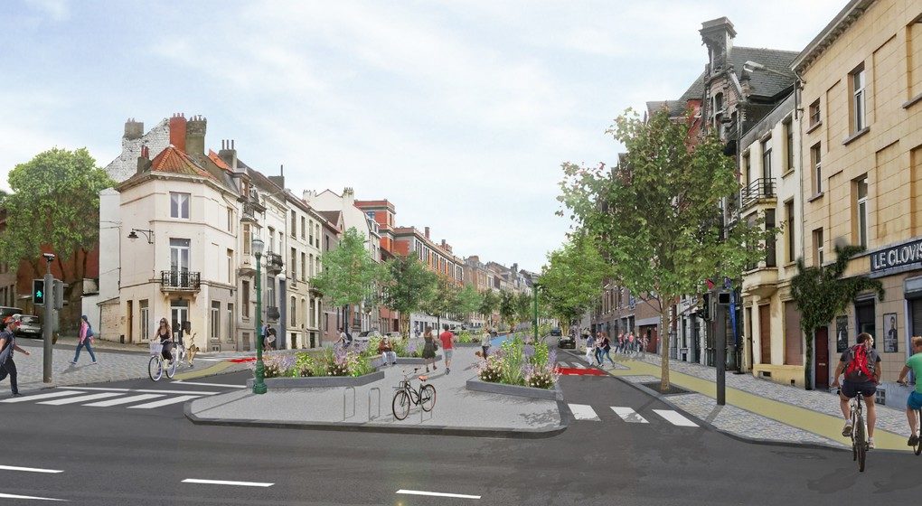 Boulevard Clovis Réaménagement - Ville de Bruxelles