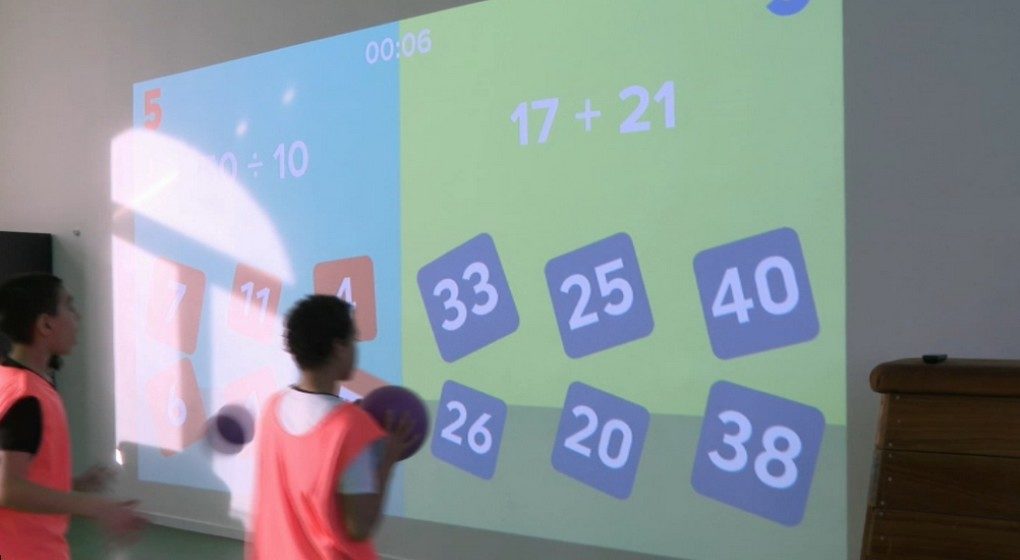 Salle de gymnastique gym interactive - Bruxelles CP De Vlaesendael - Capture BX1