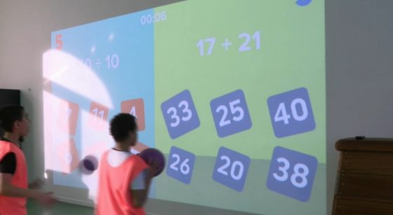 Salle de gymnastique gym interactive - Bruxelles CP De Vlaesendael - Capture BX1